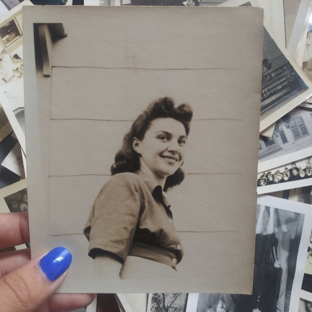 Lot of 10 random vintage photographs Antique Photo